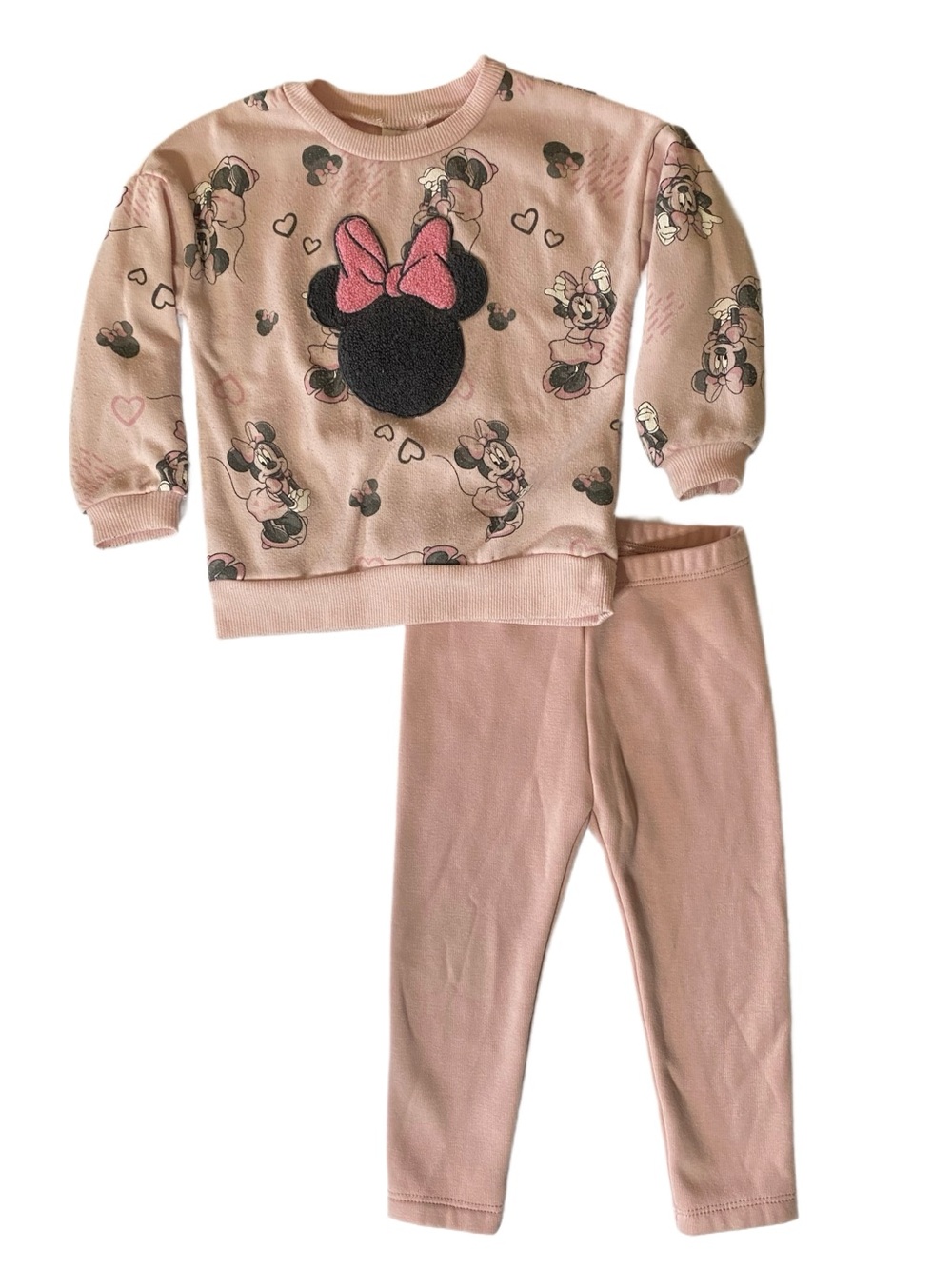 Disney Minnie Mouse Pink Toddler Set 2T